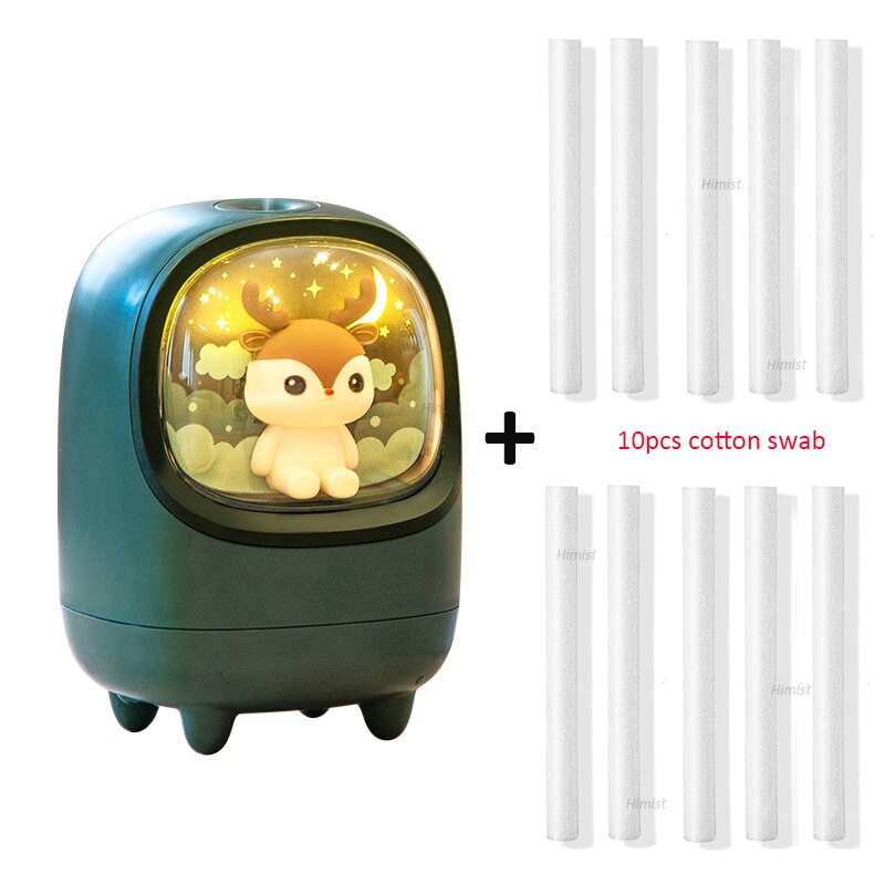 Umidificador de ar com desenho animado-350 ml